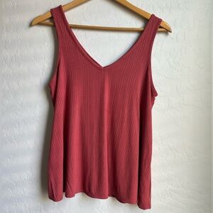 Flowy Mauve Tank Top